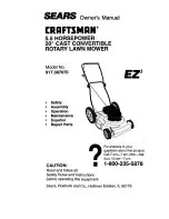 Craftsman EZ3 917.387070 Owner'S Manual preview