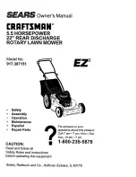 Preview for 1 page of Craftsman EZ3 917.387151 Owner'S Manual