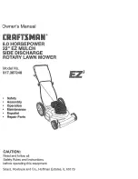 Craftsman EZ3 917.387240 Owner'S Manual предпросмотр