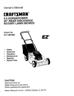 Craftsman EZ3 917.387250 Owner'S Manual preview