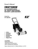 Craftsman EZ3 917.387270 Owner'S Manual предпросмотр