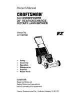 Craftsman EZ3 917.387301 Owner'S Manual preview