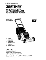 Craftsman EZ3 917.387321 Owner'S Manual preview