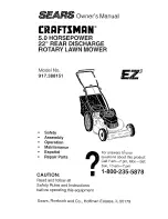 Craftsman EZ3 917.388151 Owner'S Manual preview