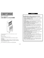 Preview for 3 page of Craftsman F1294 Operator'S Manual