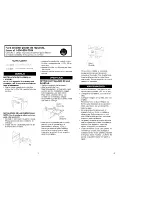 Preview for 4 page of Craftsman F1294 Operator'S Manual