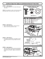 Preview for 3 page of Craftsman FRONT BUMPER 486.245981 Owner'S Manual