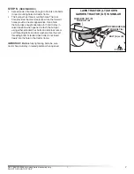 Preview for 7 page of Craftsman FRONT BUMPER 486.245981 Owner'S Manual