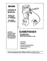 Craftsman GAMEFISHER 225.582500 Owner'S Manual preview