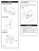 Preview for 10 page of Craftsman GARAGE STORAGE SOLUTIONS Operator'S Manual