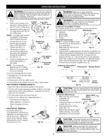 Предварительный просмотр 8 страницы Craftsman Gas Weedwacker 316.791920 Operator'S Manual