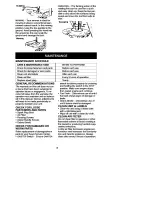 Предварительный просмотр 8 страницы Craftsman GASOLINE WEEDWACKER 358.7951 Operator'S Manual