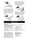 Preview for 14 page of Craftsman Gasoline Weedwacker Operator'S Manual