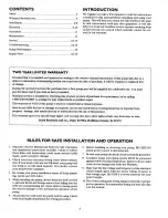 Preview for 3 page of Craftsman HYDROGLASS 390.2511 Owner'S Manual