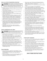 Preview for 3 page of Craftsman Incredi-Pull 316.240320 Operator'S Manual