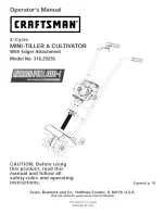 Craftsman Incredi-Pull 316.29256 Operator'S Manual preview