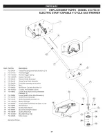 Предварительный просмотр 47 страницы Craftsman Incredi-pull 316.791211 Operator'S Manual