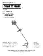 Preview for 1 page of Craftsman Incredi-Pull 316.791810 Operator'S Manual