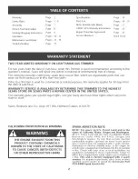 Preview for 2 page of Craftsman Incredi-Pull 316.791810 Operator'S Manual