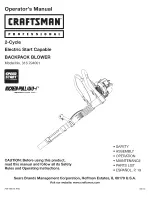 Craftsman Incredi-Pull 316.794001 Operator'S Manual preview