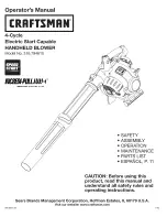 Craftsman INCREDI.PULL 316.794610 Operator'S Manual preview