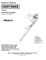 Craftsman INCREDI.PULL 316.794791 Operator'S Manual preview