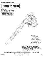 Craftsman INCREDI-PULL 316.794831 Operator'S Manual preview