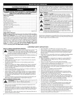 Preview for 2 page of Craftsman INCREDI-PULL 316.794831 Operator'S Manual