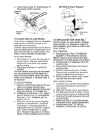 Preview for 23 page of Craftsman LAWN TRACTOR 917.27267 Owner'S Manual