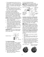 Предварительный просмотр 12 страницы Craftsman LAWN TRACTOR 917.2759 Owner'S Manual