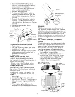 Предварительный просмотр 27 страницы Craftsman LAWN TRACTOR 917.2759 Owner'S Manual