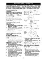 Предварительный просмотр 8 страницы Craftsman LT 1000 Owner'S Manual