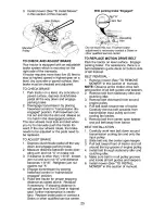 Предварительный просмотр 25 страницы Craftsman LT 1000 Owner'S Manual