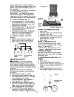 Предварительный просмотр 27 страницы Craftsman LT 1000 Owner'S Manual