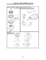 Предварительный просмотр 52 страницы Craftsman LT 1000 Owner'S Manual