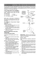 Предварительный просмотр 8 страницы Craftsman LTS 1500 Owner'S Manual