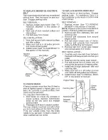 Предварительный просмотр 23 страницы Craftsman LTS 1500 Owner'S Manual