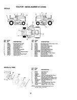 Preview for 45 page of Craftsman ltx1000 Owner'S Manual