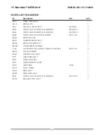 Preview for 45 page of Craftsman MiterMate 137.212260 Operator'S Manual