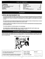 Preview for 2 page of Craftsman Mow-N-Vac 486.24505 Owner'S Manual