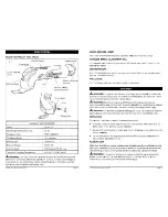 Preview for 6 page of Craftsman nEXTEC 320.30566 Operator'S Manual