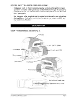 Предварительный просмотр 9 страницы Craftsman NEXTEC 320.33179 Owner'S Manual