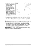 Предварительный просмотр 15 страницы Craftsman nextec HAMMERHEAD 320.61352 Operator'S Manual