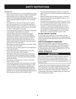 Preview for 6 page of Craftsman Professional 247.28888 Operator'S Manual