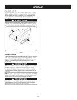 Preview for 73 page of Craftsman Professional 247.28888 Operator'S Manual