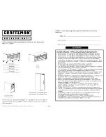 Preview for 4 page of Craftsman Professional Series Chests and Roller Cabinets Operator'S Manual