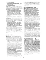 Preview for 12 page of Craftsman ROTARY 917.37712 Owner'S Manual