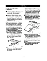 Preview for 4 page of Craftsman ROUTER MOUNTING KIT Operator'S Manual