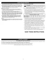 Preview for 3 page of Craftsman Speed Start 316.859530 Operator'S Manual