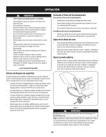 Preview for 48 page of Craftsman T1200 247.203770 Operator'S Manual